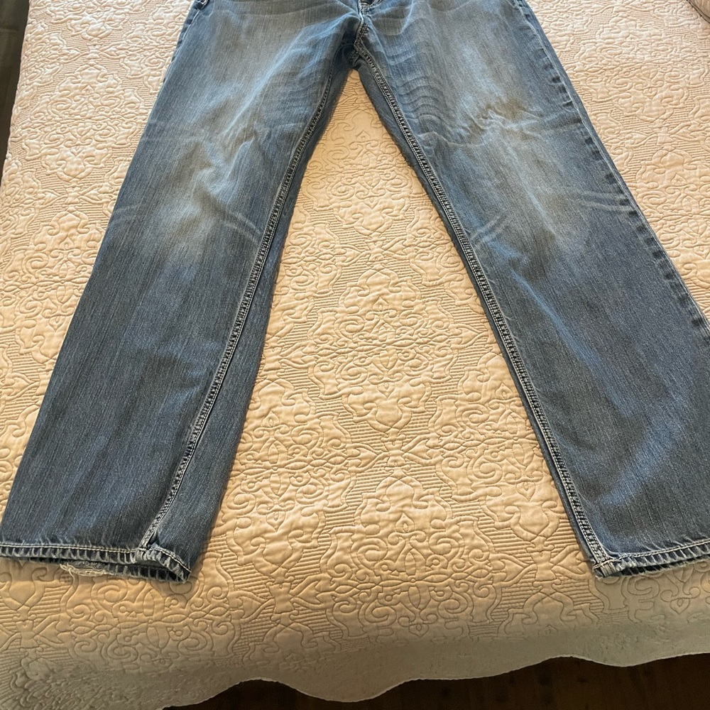 BKE Straight Leg Blue Jeans